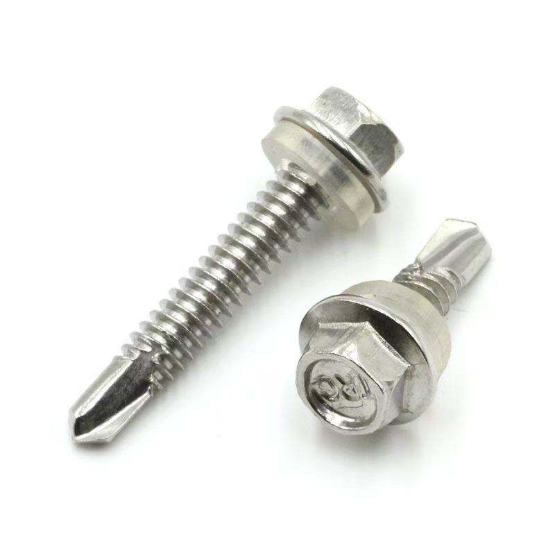 Flange self-drilling screw